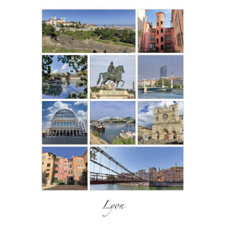 Carte postale Lyon LYVCM10