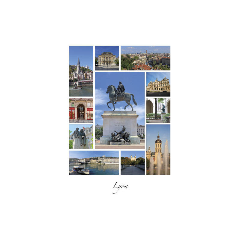 Carte postale Lyon LYVCM11